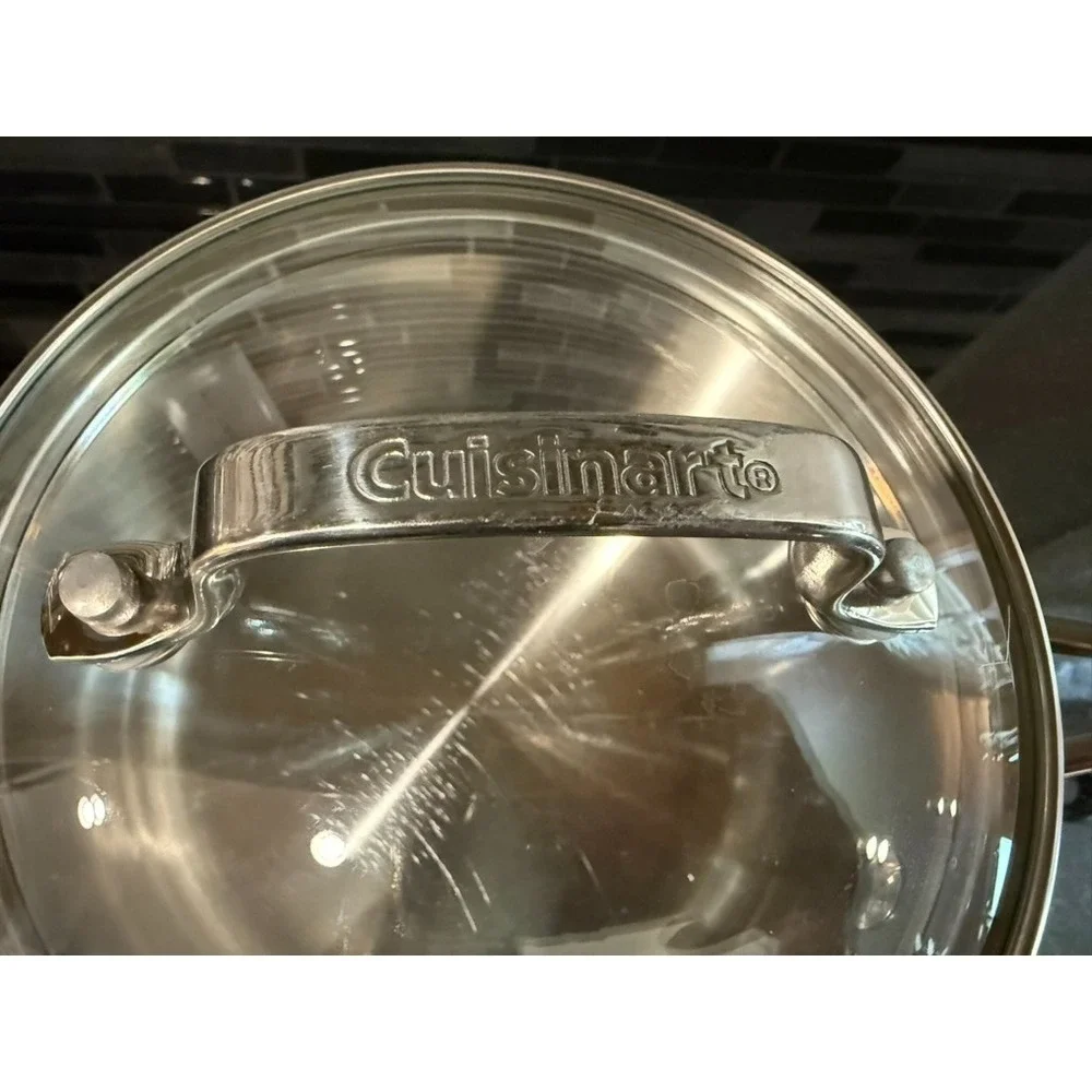Cuisinart 1 Qt Stainless Steel Saucepan w Lid Model 719-14N 12